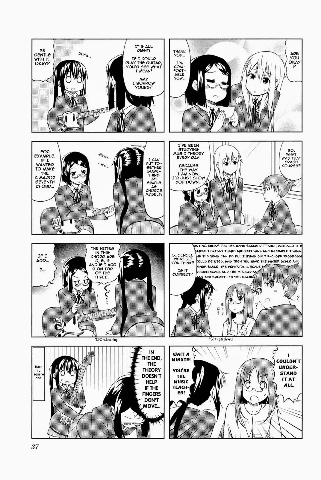 K-ON! - High School Chapter 4 5